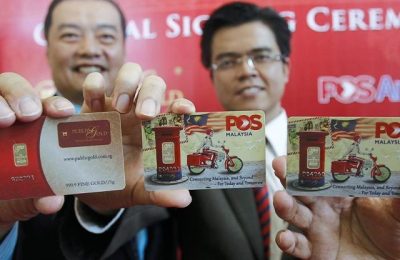 pos malaysia jual emas